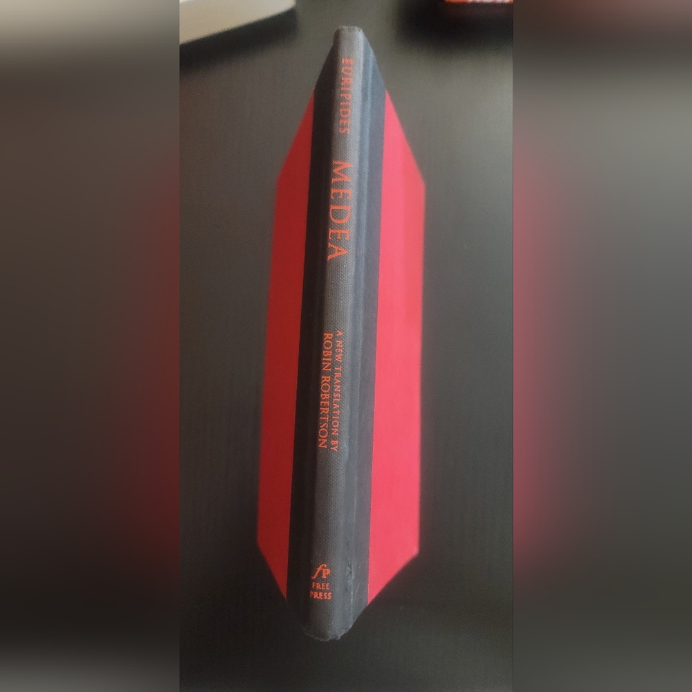 MEDEA Hardback book reading Robin Robertson